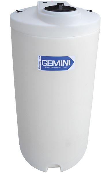 160 Gal Gemini Dual Containment® Tank - LPE SD 1.5 - Natural